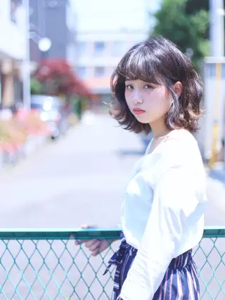 ショート カラー 髪質改善&Spa fee 南越谷店2号店所属・岩井 夏生のヘアスタイル