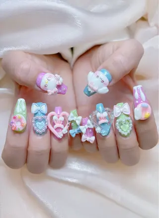 ネイル Melody Nail所属・Melody  3D/スカルプ専門店のネイルデザイン