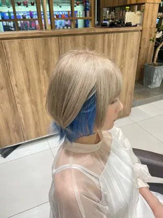 カラー luck みうのヘアスタイル