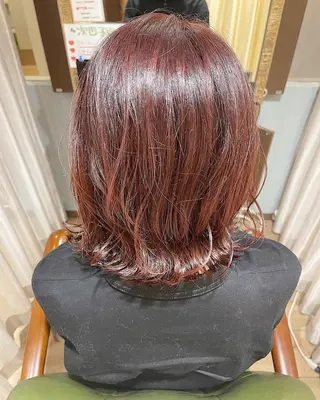 カラー 🫧髪質改善艶カラー _マエダ 🫧のヘアスタイル