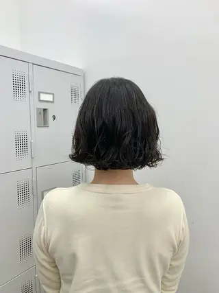 ショート パーマ 本格ヘッドスパ🌿 ×ヘア 佐藤のヘアスタイル
