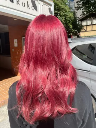 ロング カラー ❄️中野侑香❄️ ハイライト/ブリーチのヘアスタイル