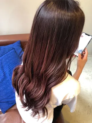 ロング カラー 🤍中野 レオ🤍のヘアスタイル