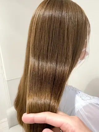 ロング 縮毛矯正専門 金井佳祐のヘアスタイル
