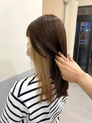 ミディアム HaKUmaison ノエ／久屋大通 高岳のヘアスタイル