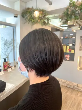 ショート VISAGE ba.sk 金子詩帆のヘアスタイル