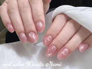 ネイル 💜ワンホンネイル ナインカラット💎のネイルデザイン