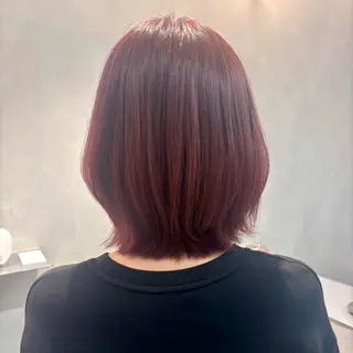ミディアム 暖色.透明感カラー ✳︎ayaneのヘアスタイル