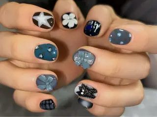 ネイル Protea きぬがわ らむのネイルデザイン