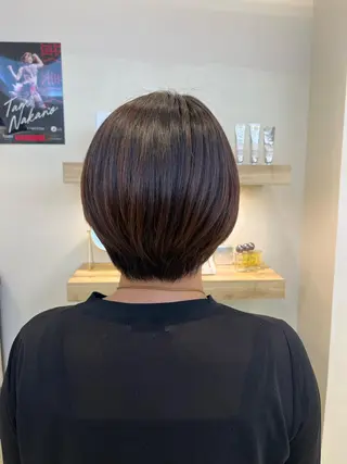 ショート コテ巻き風パーマ🫧 麻尋のヘアスタイル