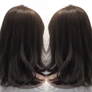 ミディアム 緑地公園美容室 neohairのヘアスタイル