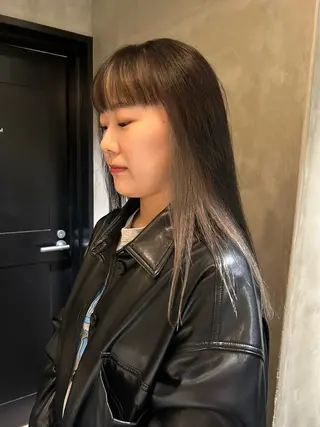 ロング カラー デザインカラー❤︎ イシイレイのヘアスタイル