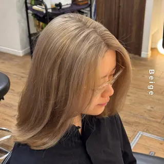 セミロング カラー Hair&Make newer所属・しんのすけ /モデルさん募集中のヘアスタイル