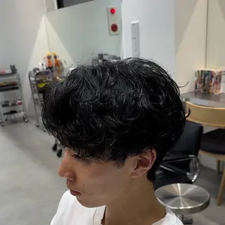 パーマ メンズ 当日予約⭕️ fifth渋谷太田のヘアスタイル