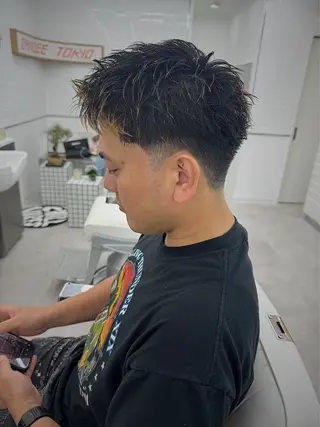 ショート Damdee ガッチャのヘアスタイル