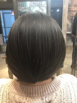 ショート カラー 藤木 雅俊のヘアスタイル