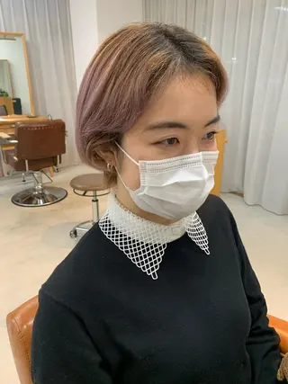 ショート cirrus🕊 韓国ヘア♡山縣あかりのヘアスタイル