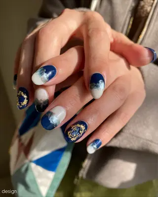 ネイル 草加ニュアンスネイル 🌚hersのネイルデザイン