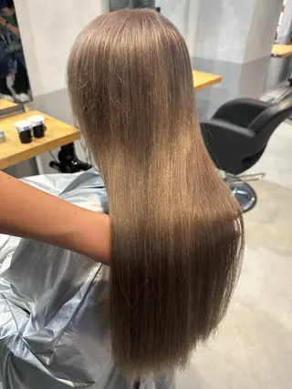 ロング カラー 💖ハイライト/ハイ トーン💖MIKIのヘアスタイル