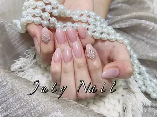 カラー July Nail 新横浜駅のネイルデザイン