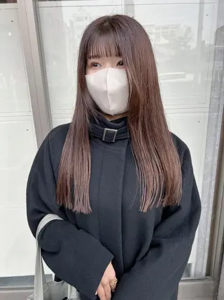 ロング カラー イチカワ ミオ/ minim hairのヘアスタイル