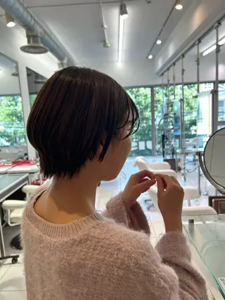 ショート RENJISHI  omotesando所属・🌈🧡ヤマダ ヒロナ🌈🧡のヘアスタイル