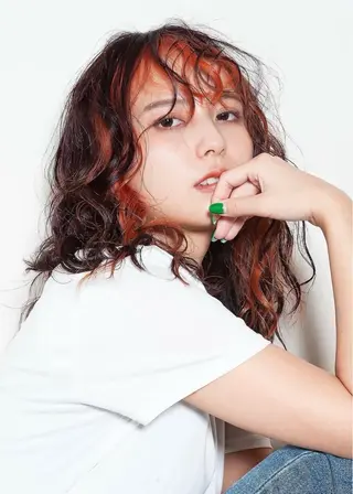 ミディアム パーマ hair  space Syrup所属・レディースパーマ/ 合田  有一朗のヘアスタイル