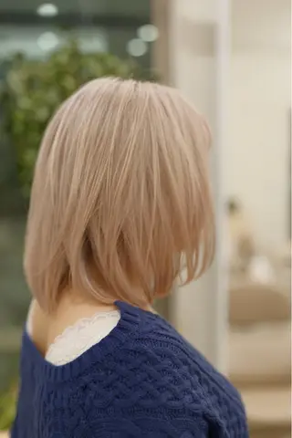 ショート カラー パーマ ⭐️ボブ/ショート りゅうしんのヘアスタイル