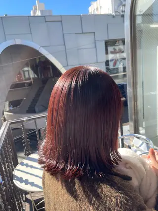 ミディアム カラー 渋谷美容師/ SERINAのヘアスタイル
