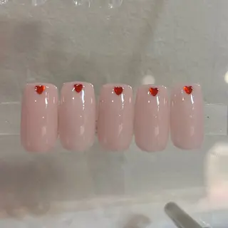 ネイル 🎀チーク/ちゅるん 🫧chisa🎀のネイルデザイン