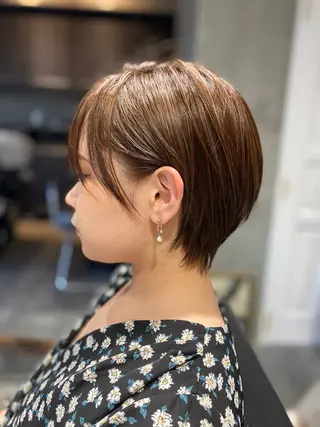 ショート カラー Mogami Kengoのヘアスタイル