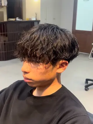 パーマ kota 【波巻き/シャドウ】のヘアスタイル