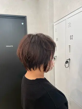 ショート 植原 遥夏のヘアスタイル