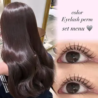 カラー 韓国hair＆eye 🩶 Ruriのマツエク・マツパデザイン