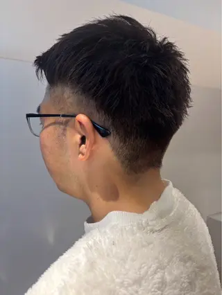 ショート メンズ natural所属・カットモデル募集中！ 本間蓮士のヘアスタイル