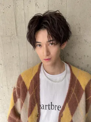 ショート メンズ 【代表】 高瀬慎也/縮毛矯正のヘアスタイル