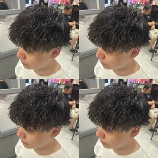 パーマ メンズ 🟣メンズパーマ 川端 永遠🟣のヘアスタイル