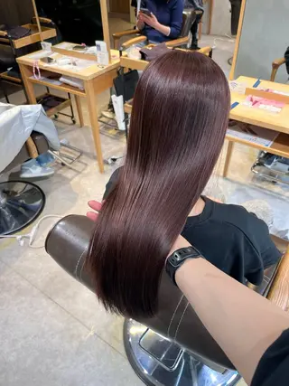 ロング カラー bel./arie ⠀ ⠀ ⠀のヘアスタイル