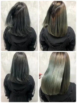 ミディアム 満足度⭕️縮毛矯正師 谷口にお任せを👍のヘアスタイル