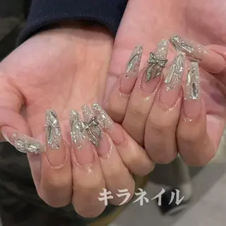 ネイル 🎀KIRA ワンホンネイル✨のネイルデザイン