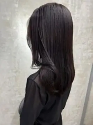 セミロング blanc hair 西中島MASARUのヘアスタイル