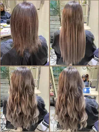 ロング カラー イズ ミのヘアスタイル