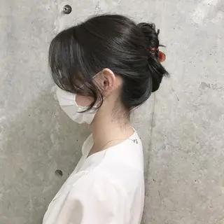 ロング CITY louwe 脇坂彩音のヘアスタイル