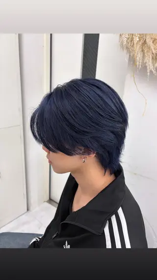 カラー メンズ 笹木 小夏のヘアスタイル