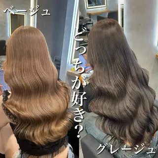 カラー ブリーチなしの達人 🇰🇷KAITOのヘアスタイル