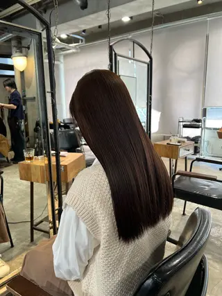 ロング カラー ハイトーン/透明感 カラー🌿KANTAのヘアスタイル