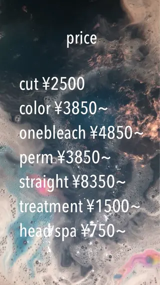 ミディアム カラー パーマ メンズ EARTH三鷹 KOKOROのヘアスタイル