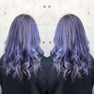 セミロング カラー パーマ ヘアアレンジ ALLY（アリー）所属・ミニモお気に入り数 No.1宍戸雄弥のヘアスタイル