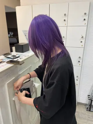 ミディアム カラー ミユル/ 盛れるエクステ🎀✨のヘアスタイル