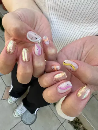 ネイル 福田 加奈のネイルデザイン